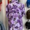 Camicia hawaiana viola L
