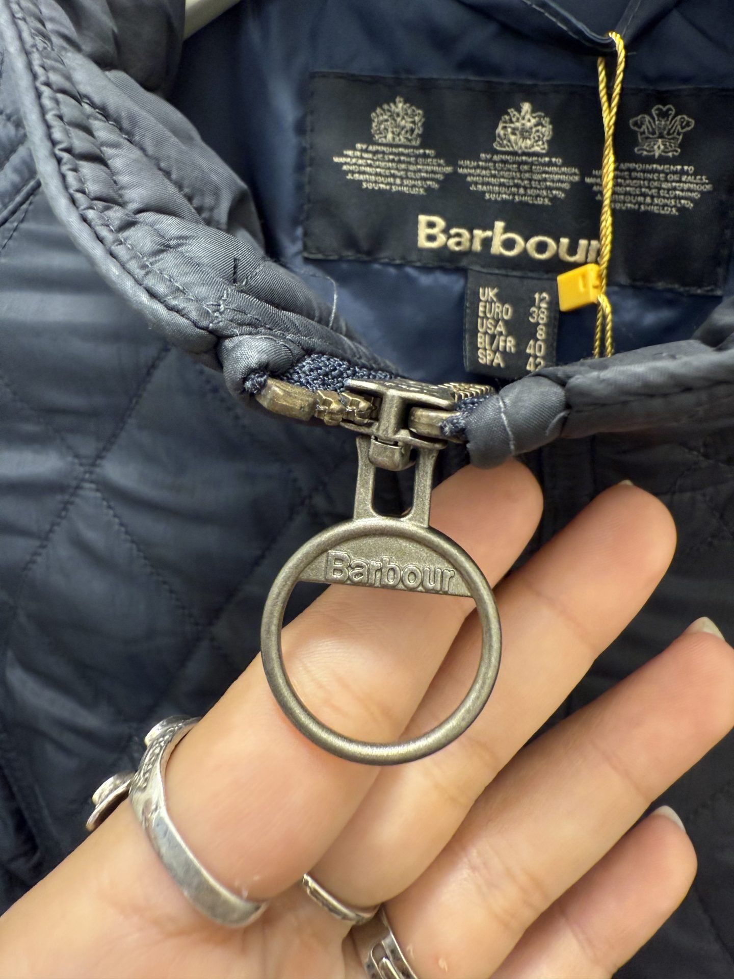 Giacca Barbour blu