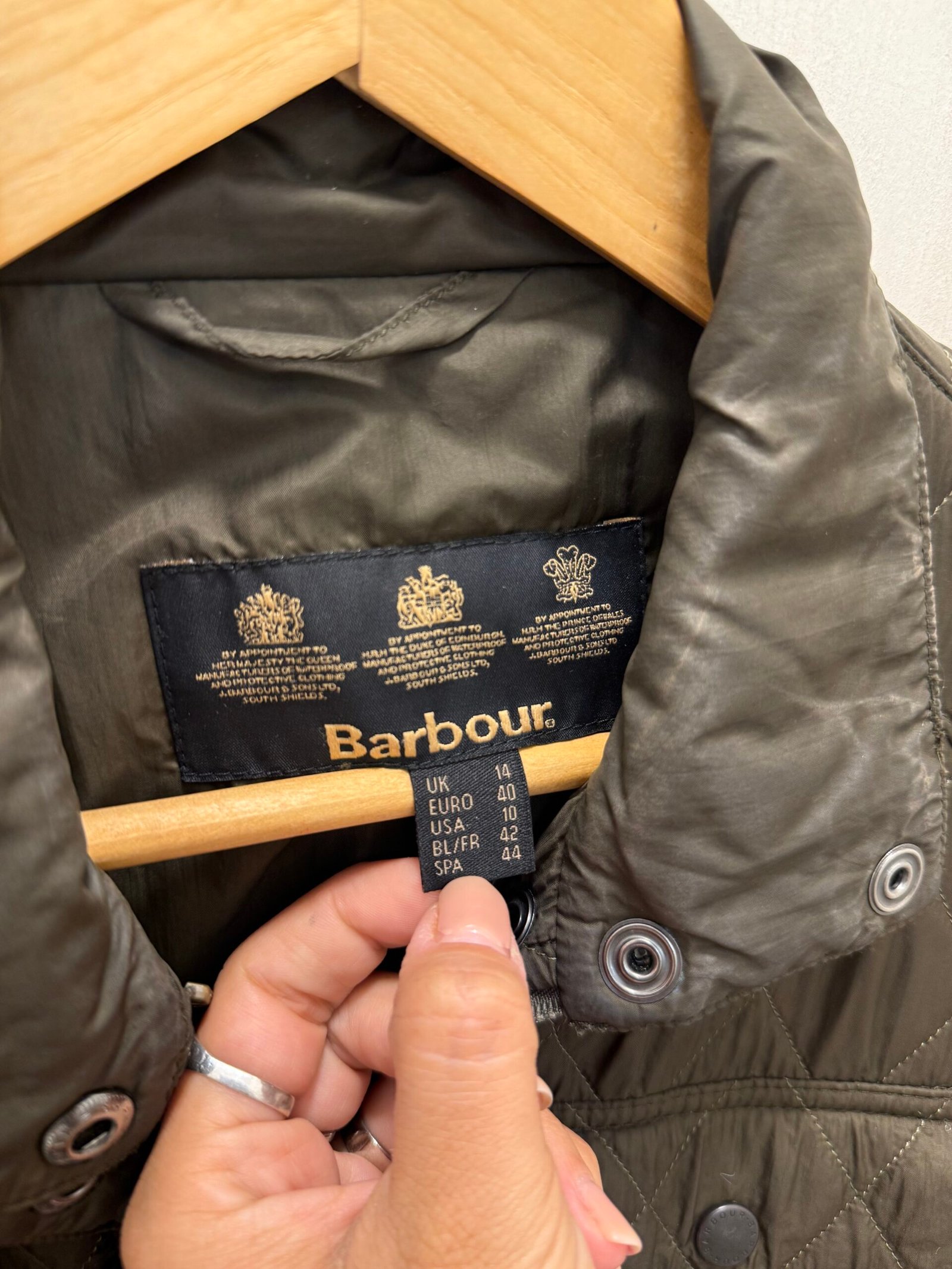 Giacca Barbour verde