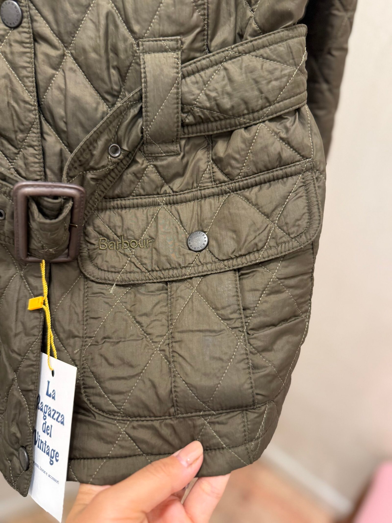 Giacca Barbour verde