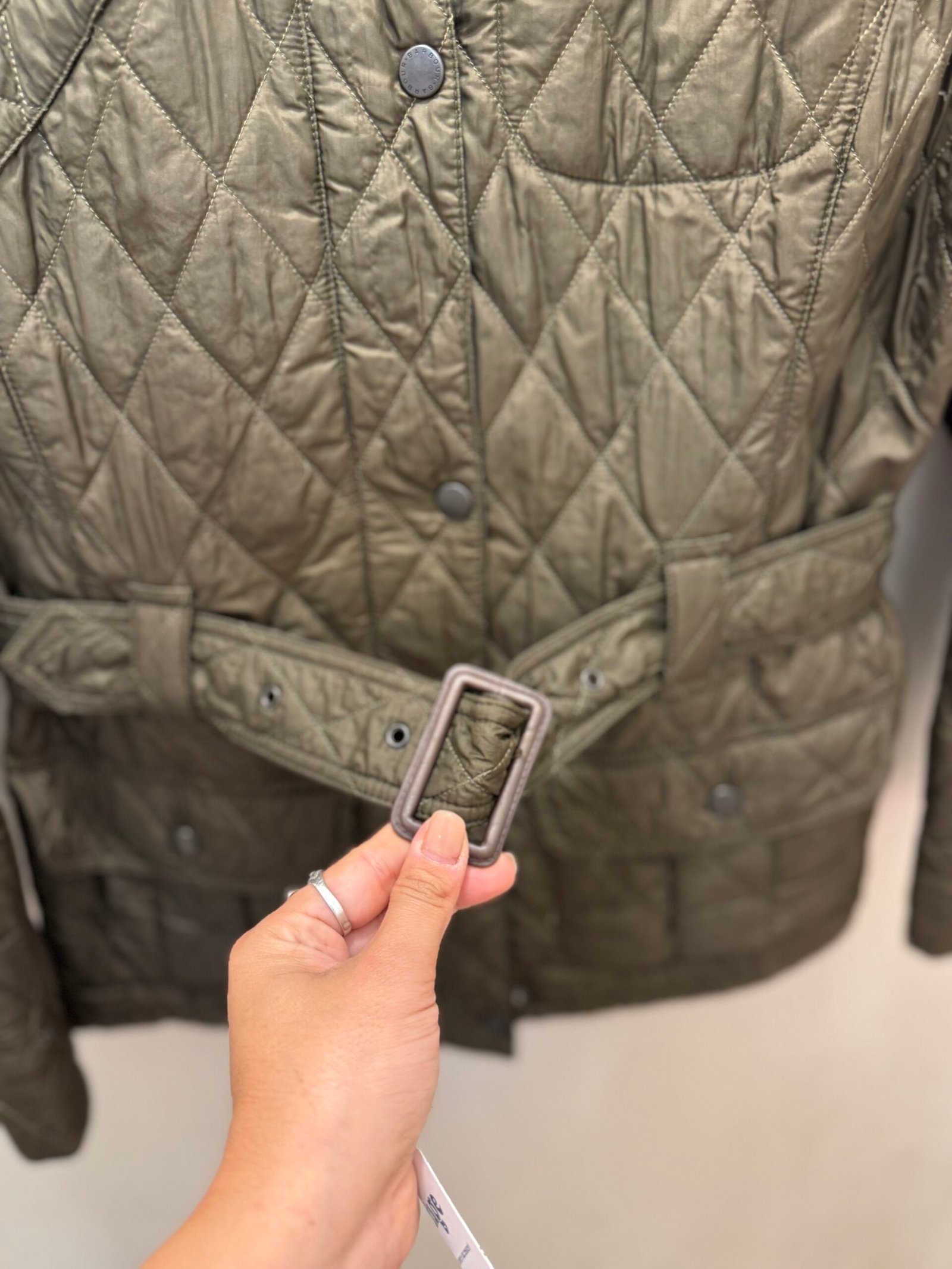 Giacca Barbour verde