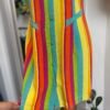 Vestito righe multicolor