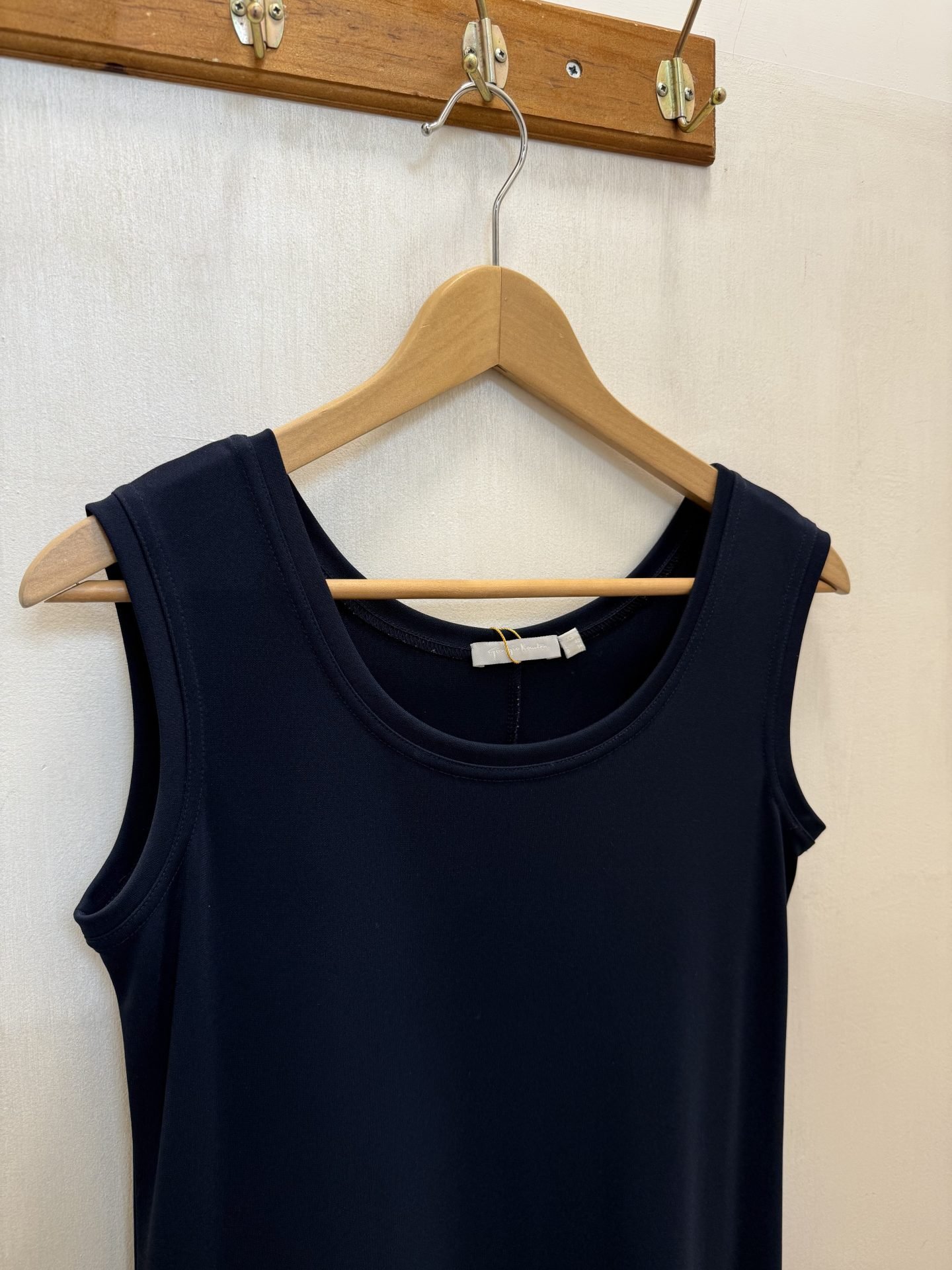 Abito smanicato  blu