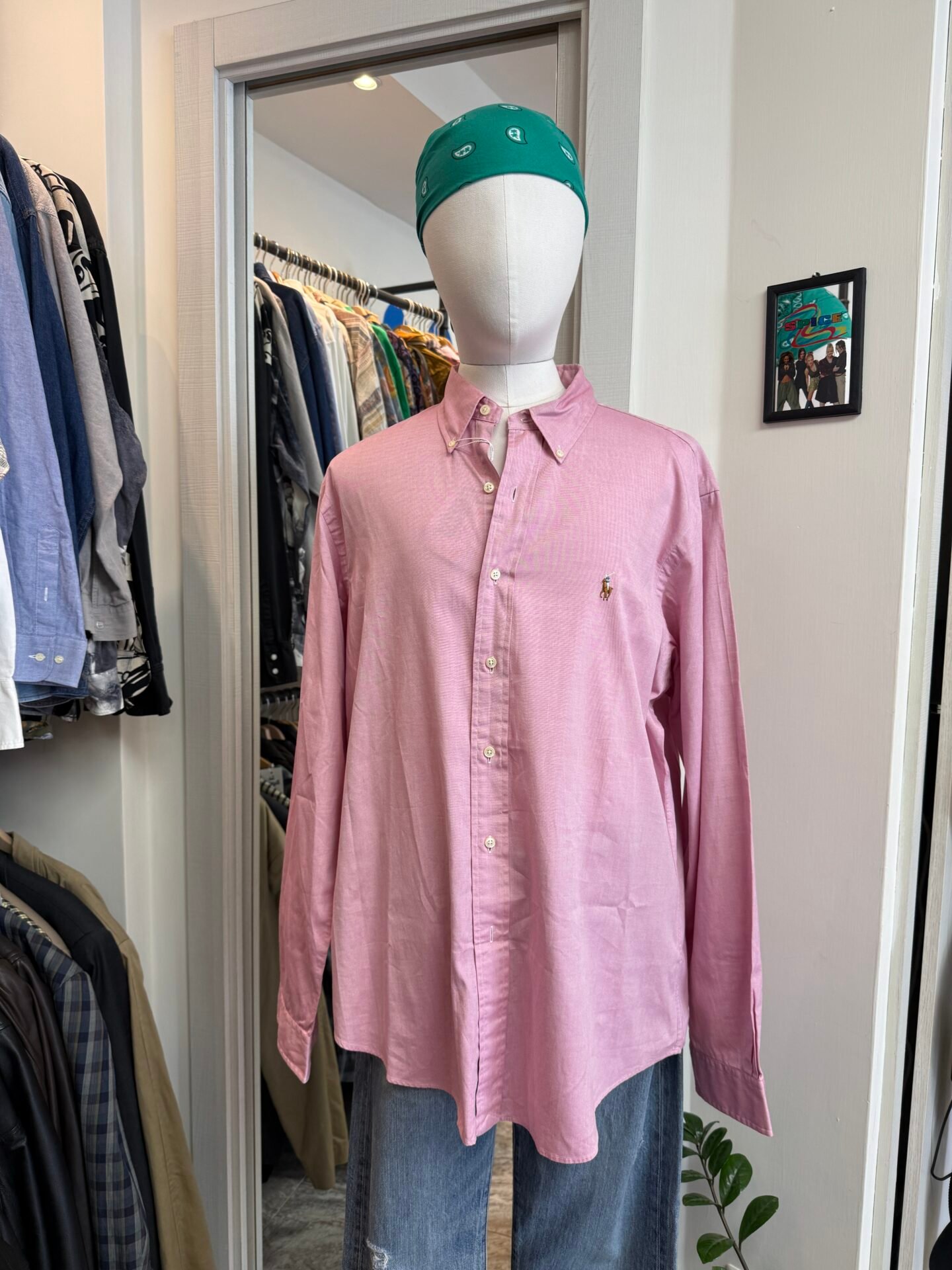 Camicia Ralph Lauren Rosa