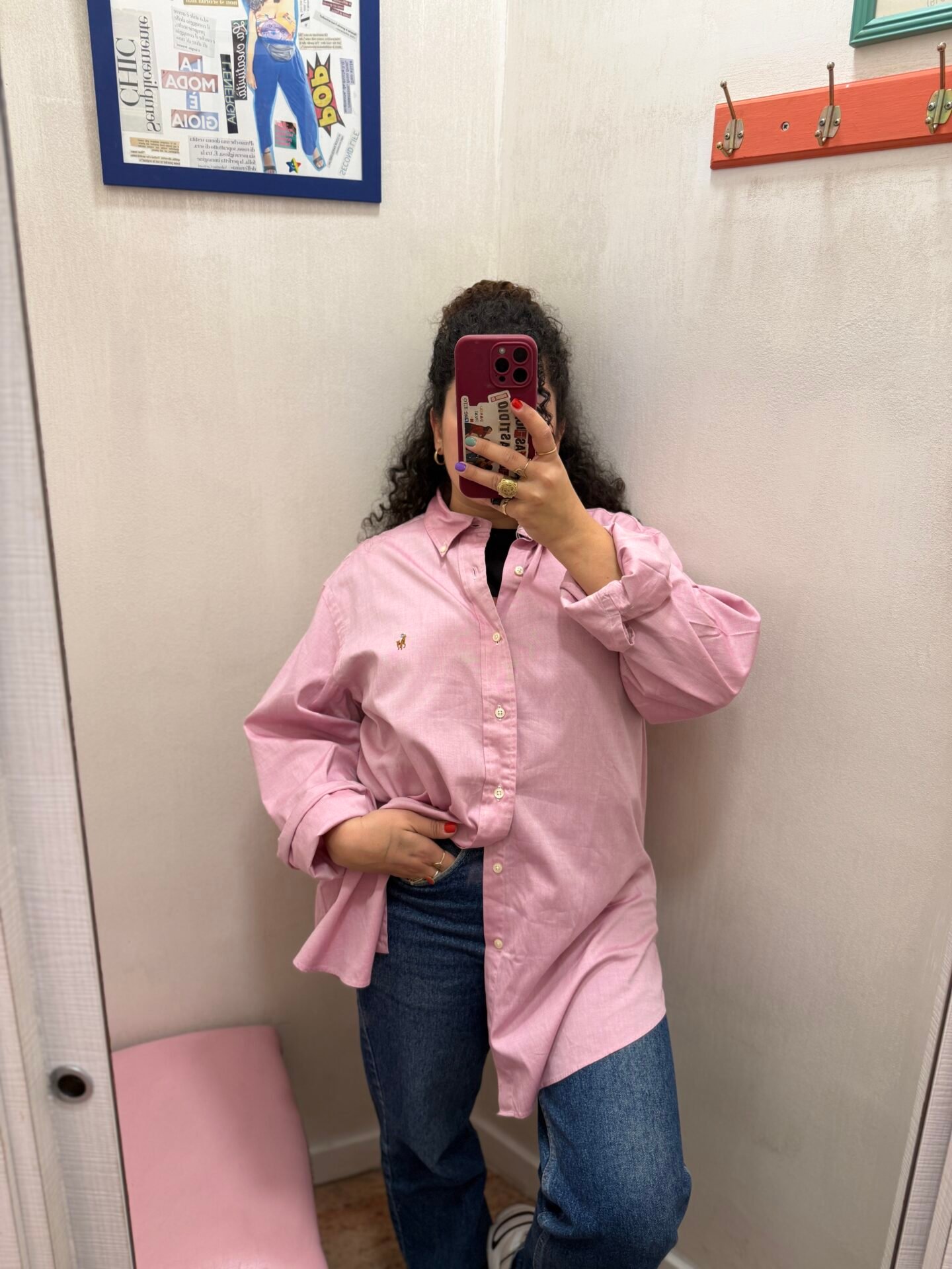 Camicia Ralph Lauren Rosa