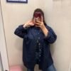 Camicia Ralph Lauren blu notte
