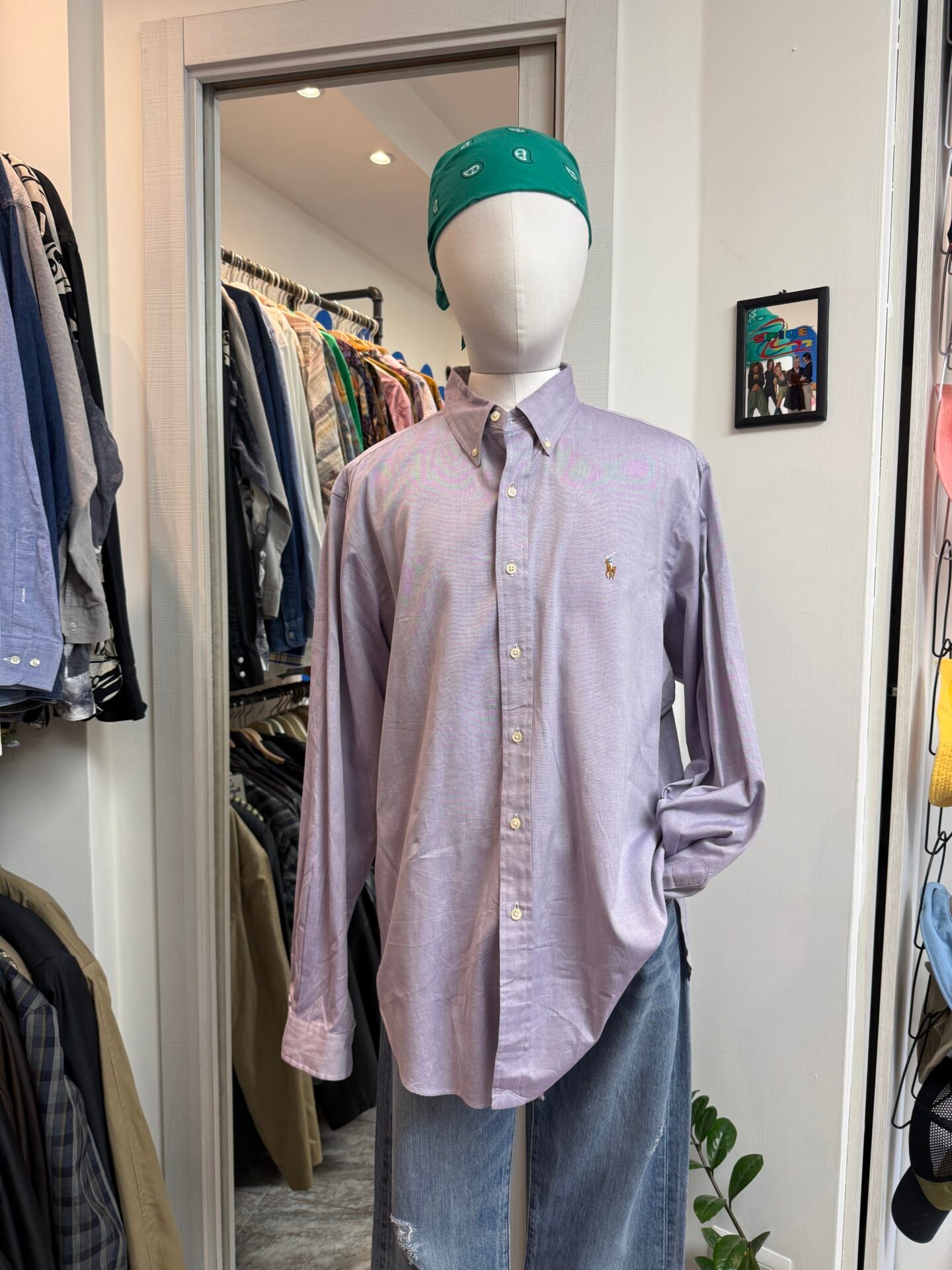 Camicia Ralph Lauren lilla