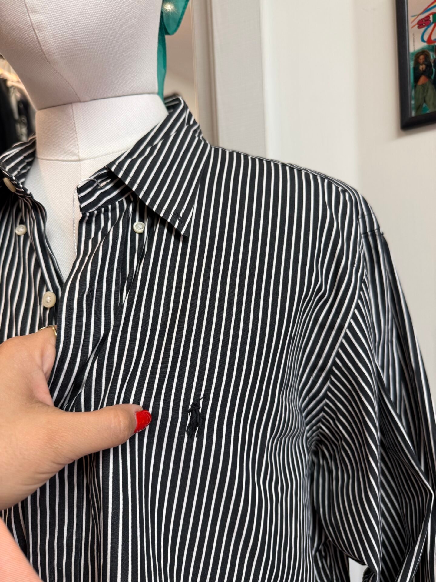 IMG_4526 Camicia Ralph Lauren righe B/N