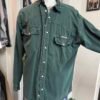 Camicia di jeans verde