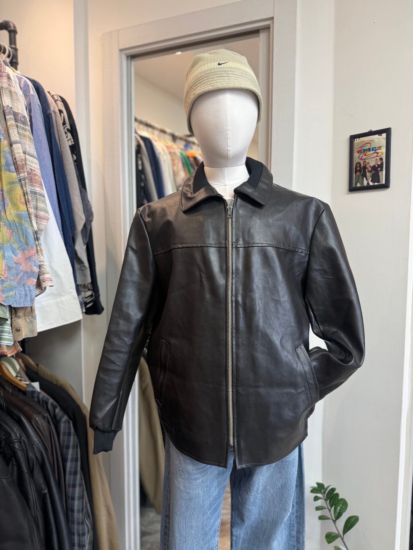 Giacca in pelle
