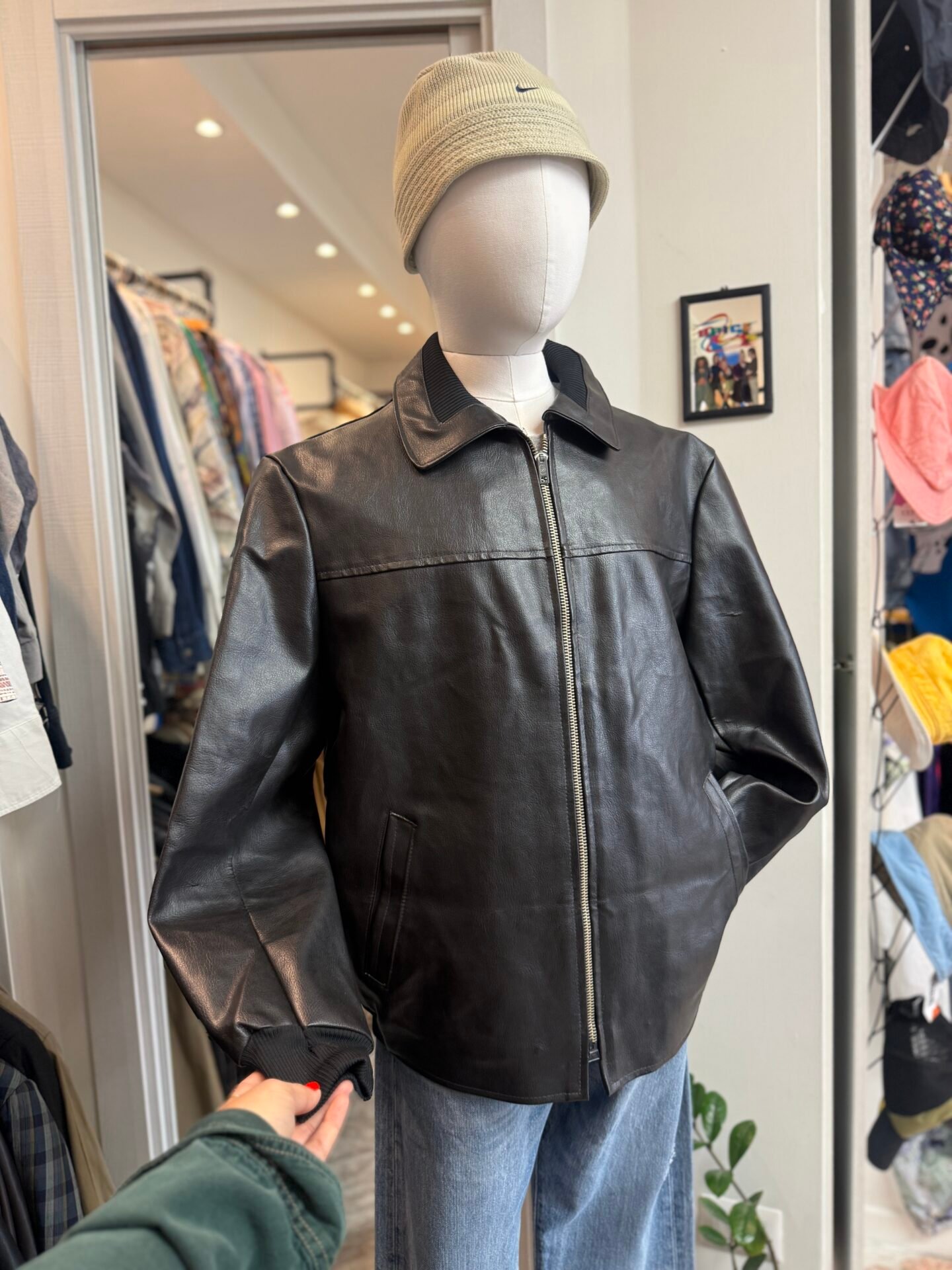 Giacca in pelle