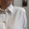 IMG_4698 Camicia bianca con colletto ricamato