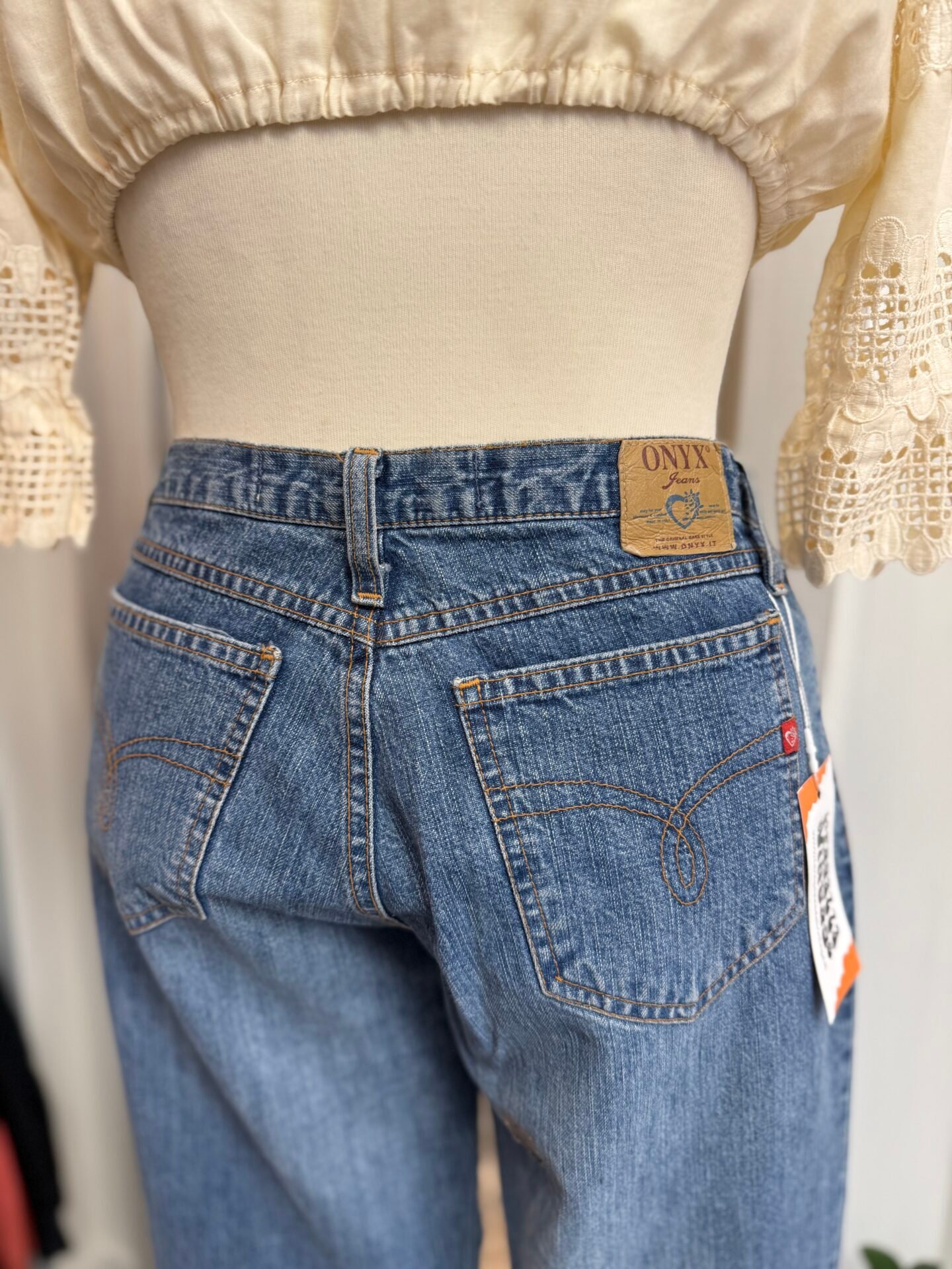 Jeans onyx vita bassa