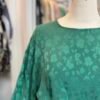 Camicia verde in seta
