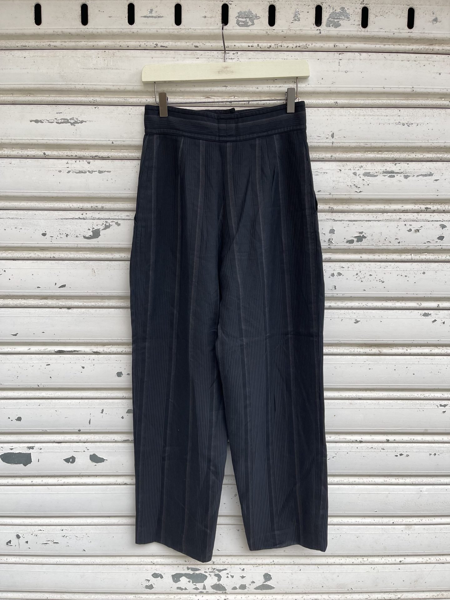 IMG_4847 Pantalone gessato vita alta