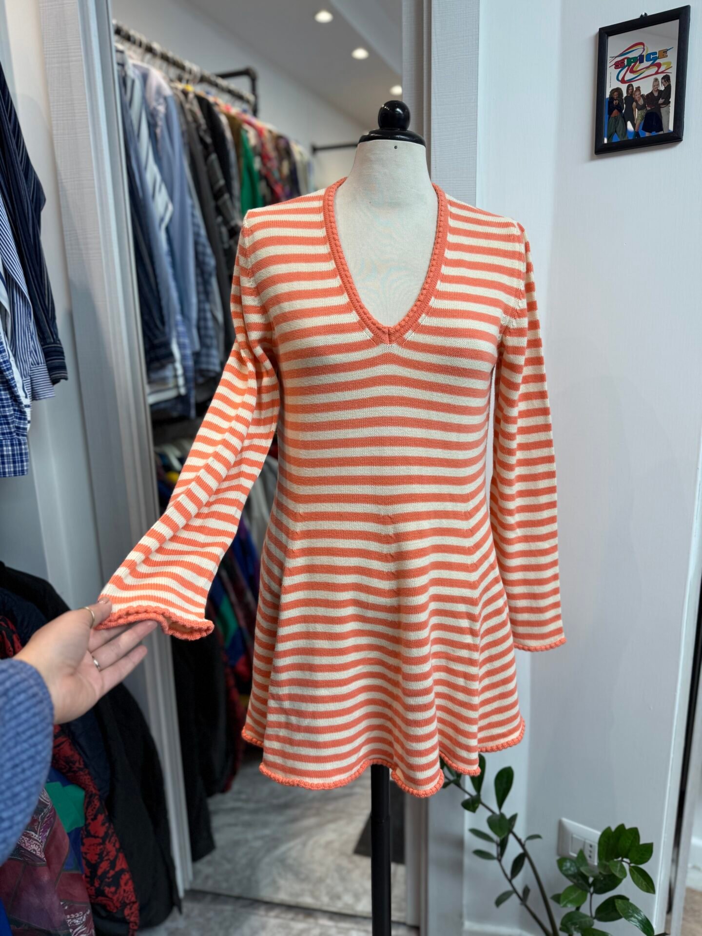 Vestitino righe Sisley