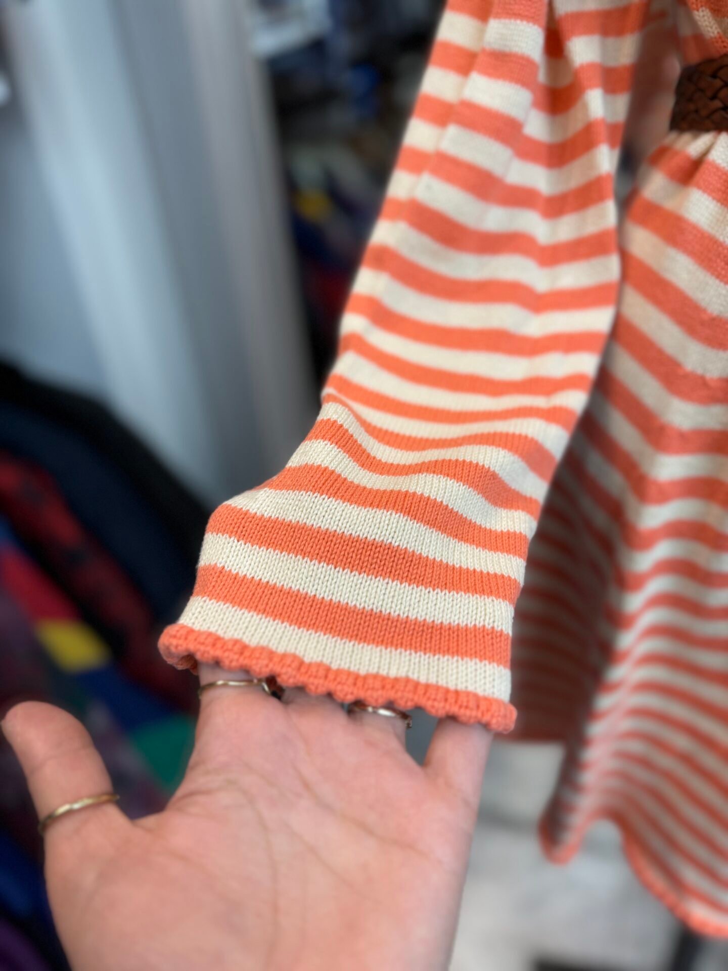 Vestitino righe Sisley