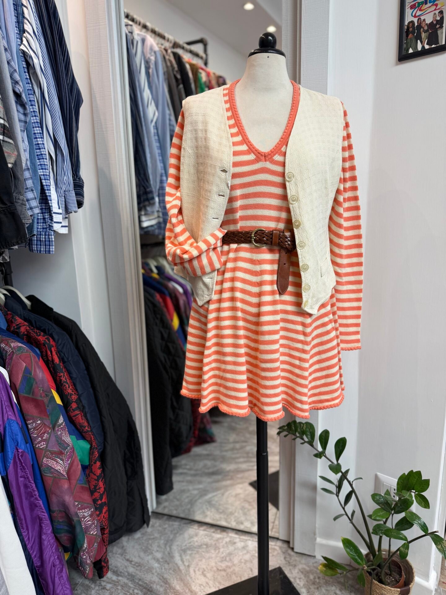 Vestitino righe Sisley