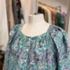 Vestito floreale azzurro