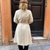 Cappotto bianco sartoriale