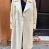 Cappotto bianco sartoriale