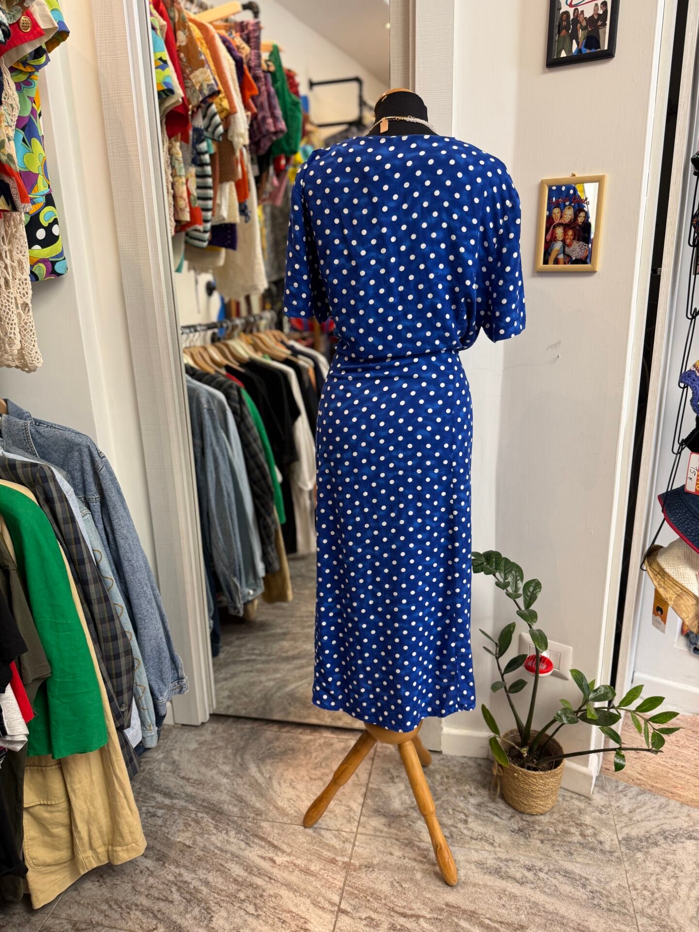IMG_5225 Vestito blu a pois