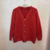 Cardigan rosso