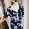 Vestito floreale blu/celeste
