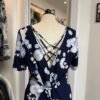 Vestito floreale blu/celeste