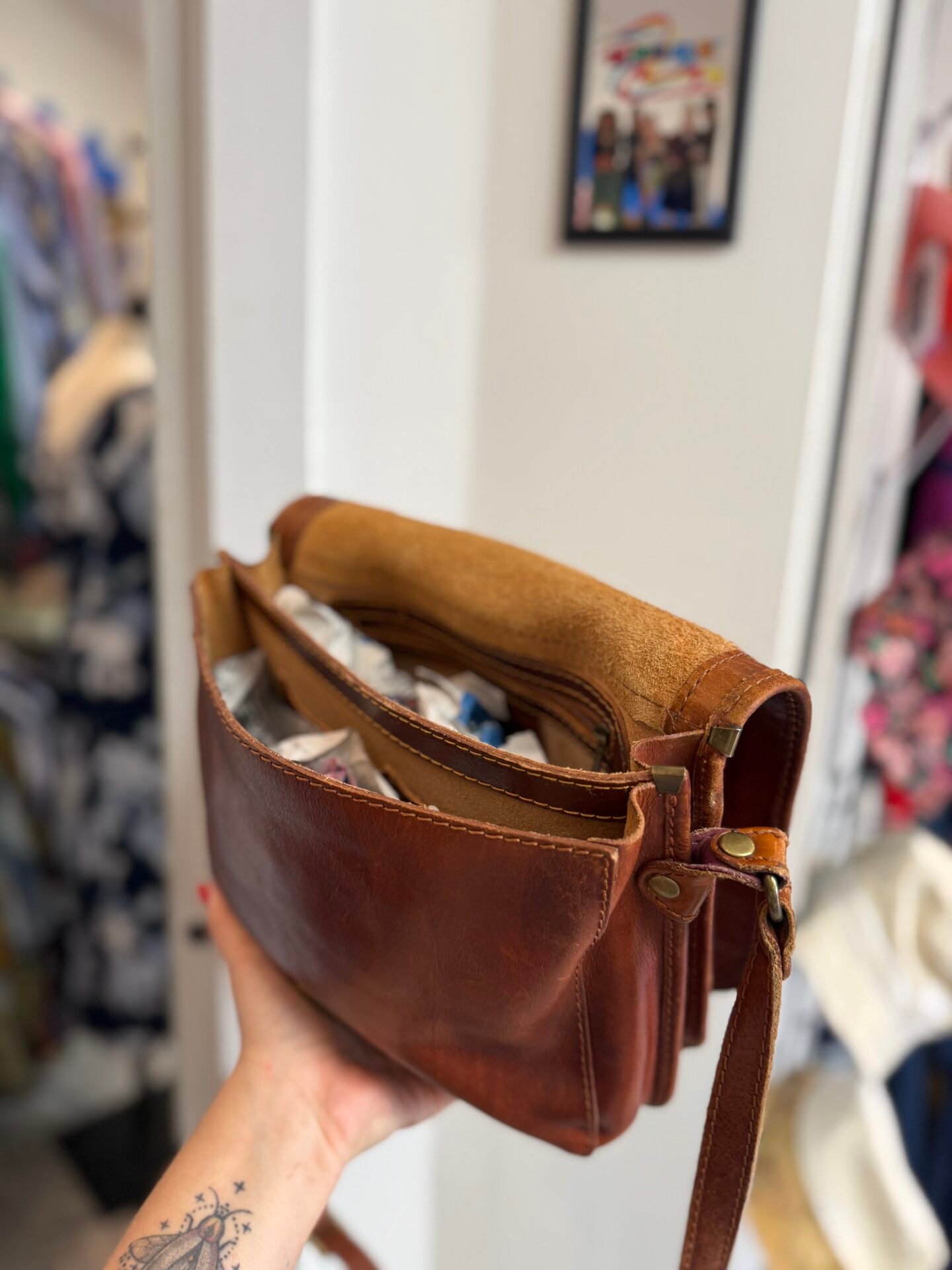 Borsa in cuoio