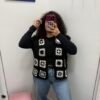 Gilet granny fatto a mano