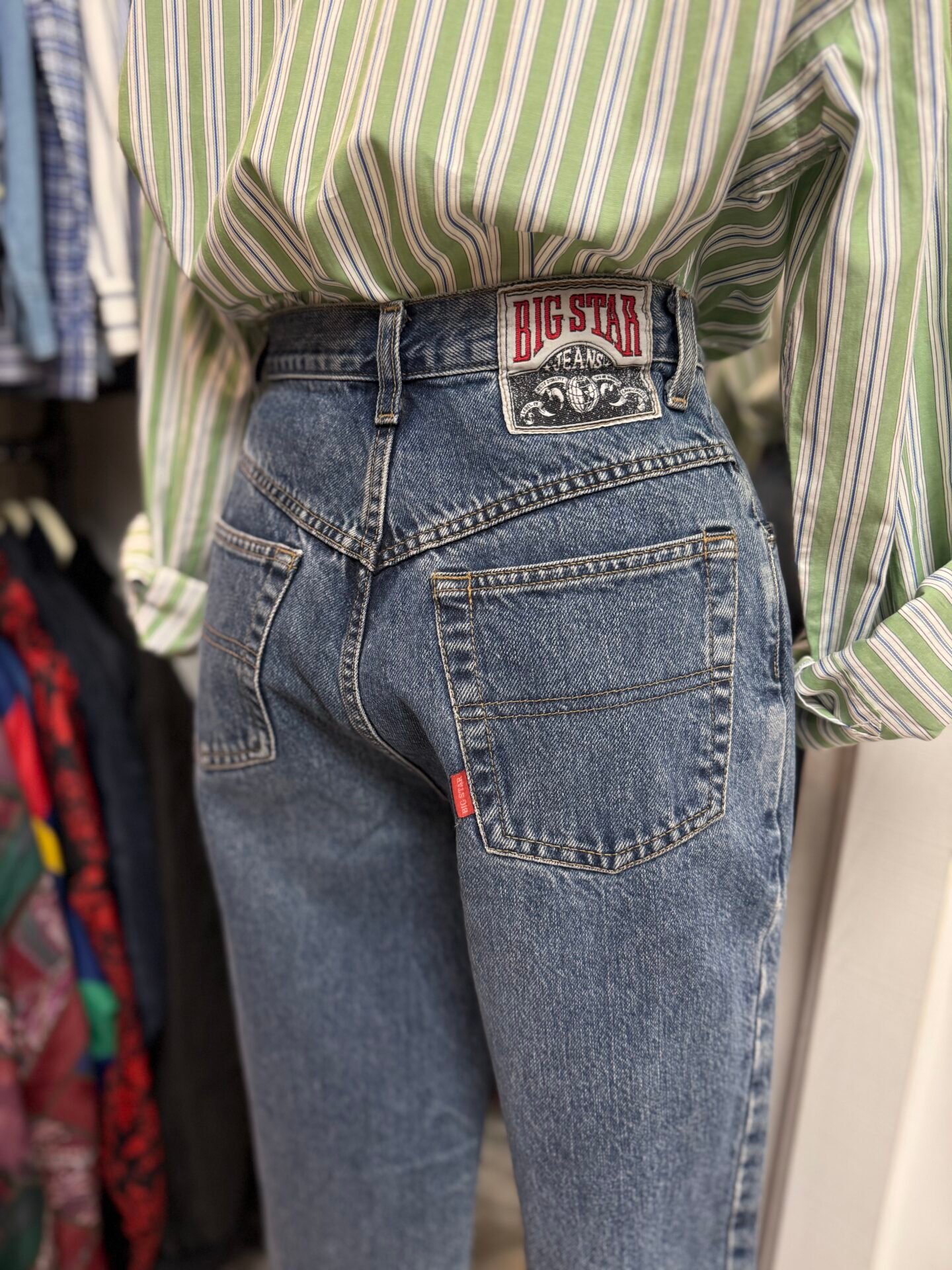 IMG_5517 Jeans vintage Big star tg.XS