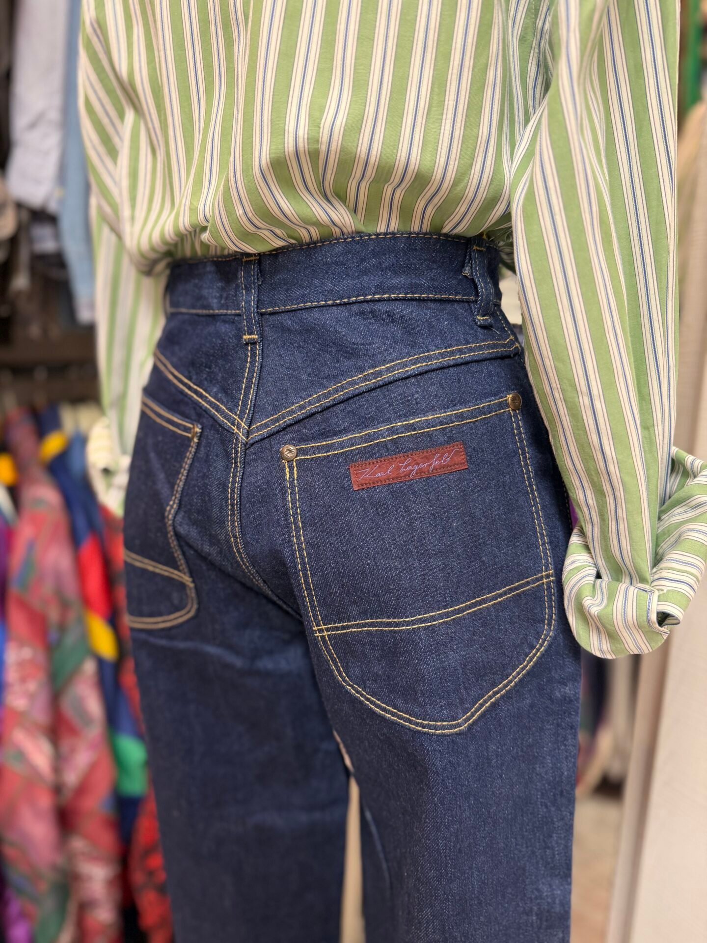 IMG_5531 Jeans vintage blu tg.XS