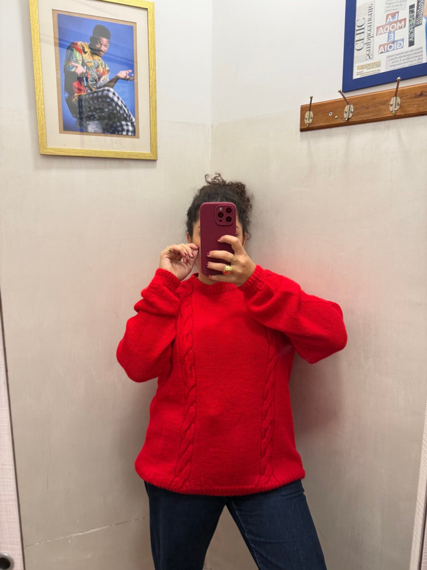 Maglione rosso
