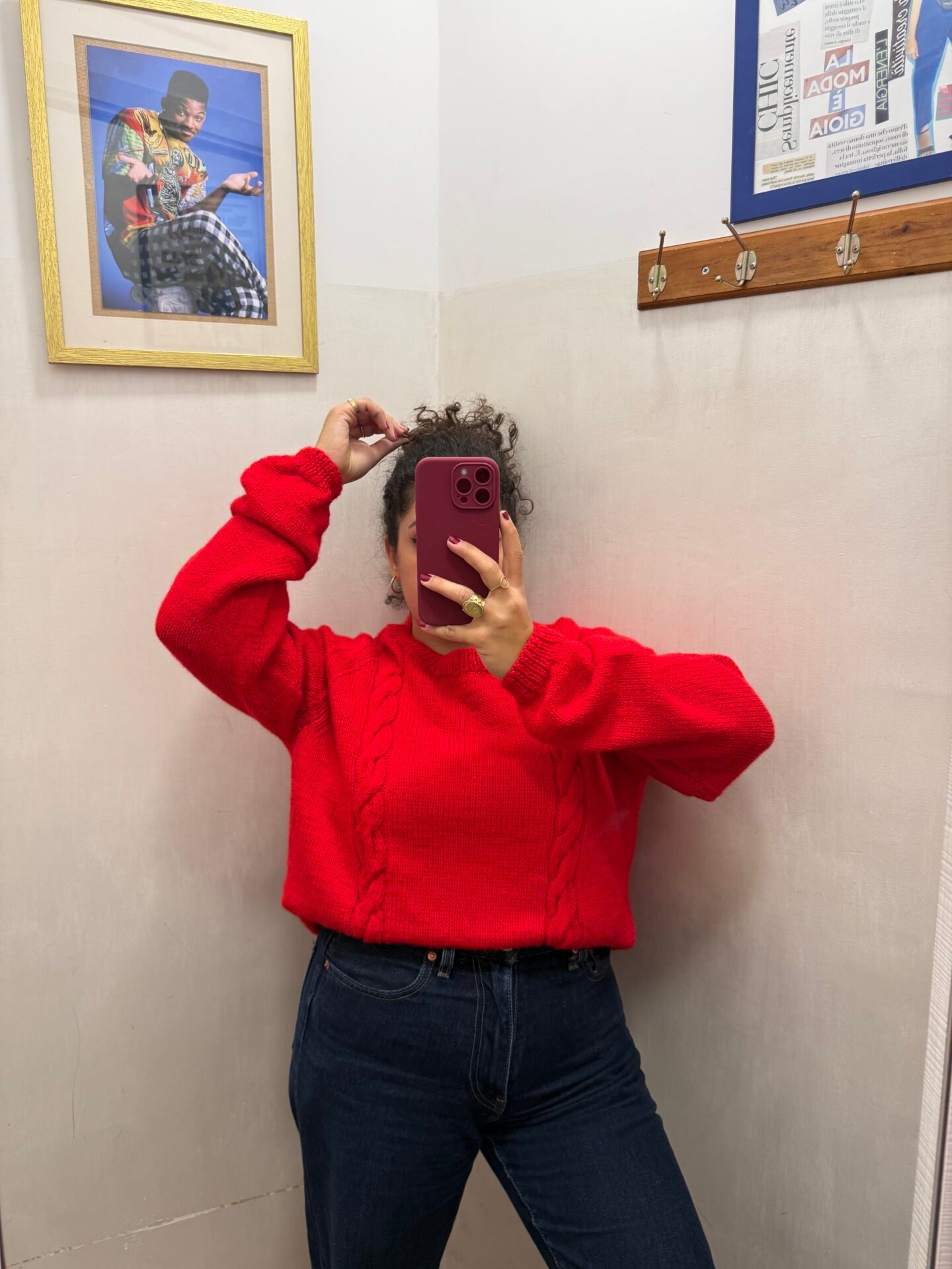 Maglione rosso