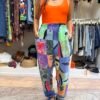 Pantalone patchwork