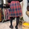 Kilt blu e rosso