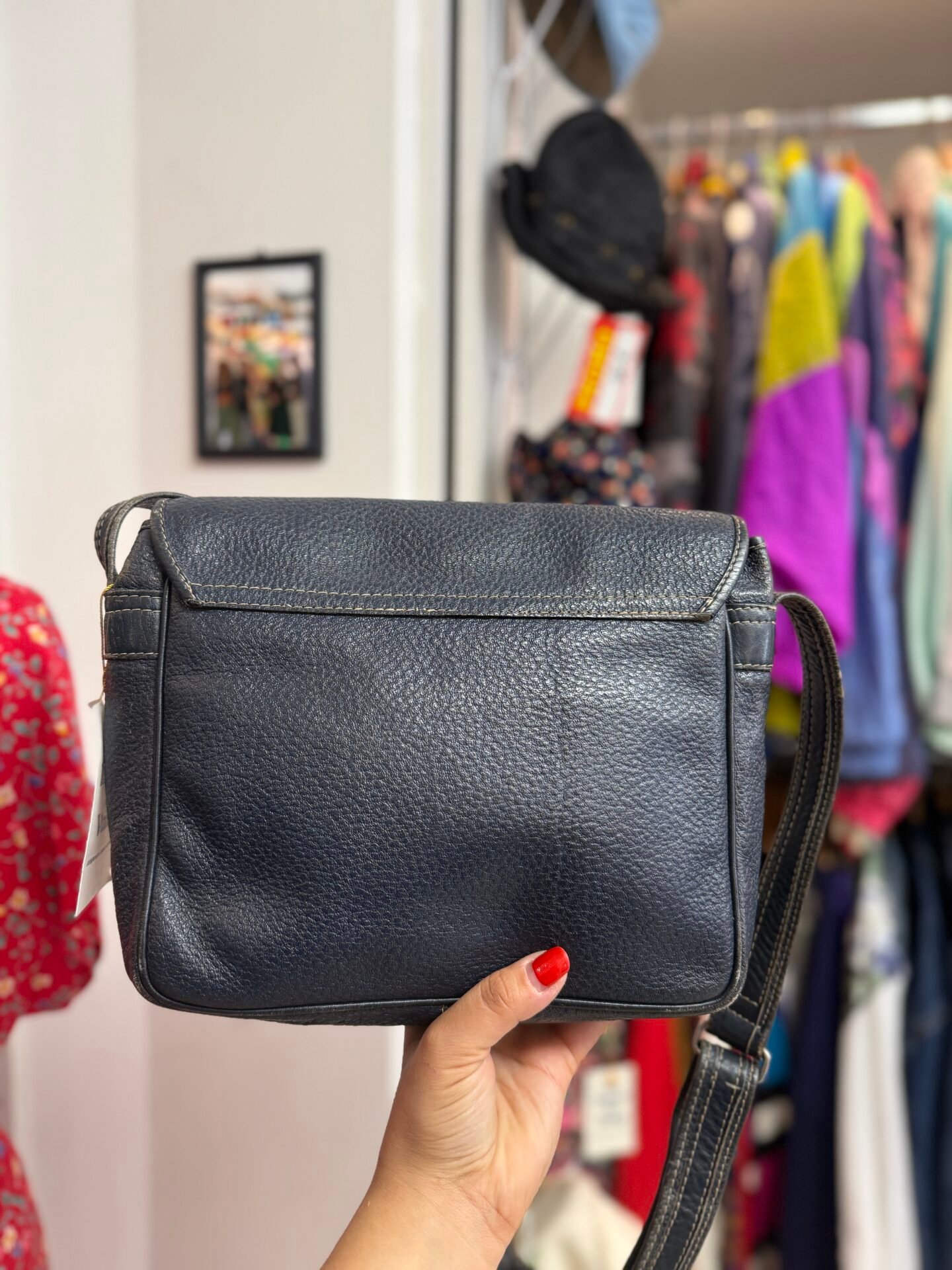 Borsa blu notte