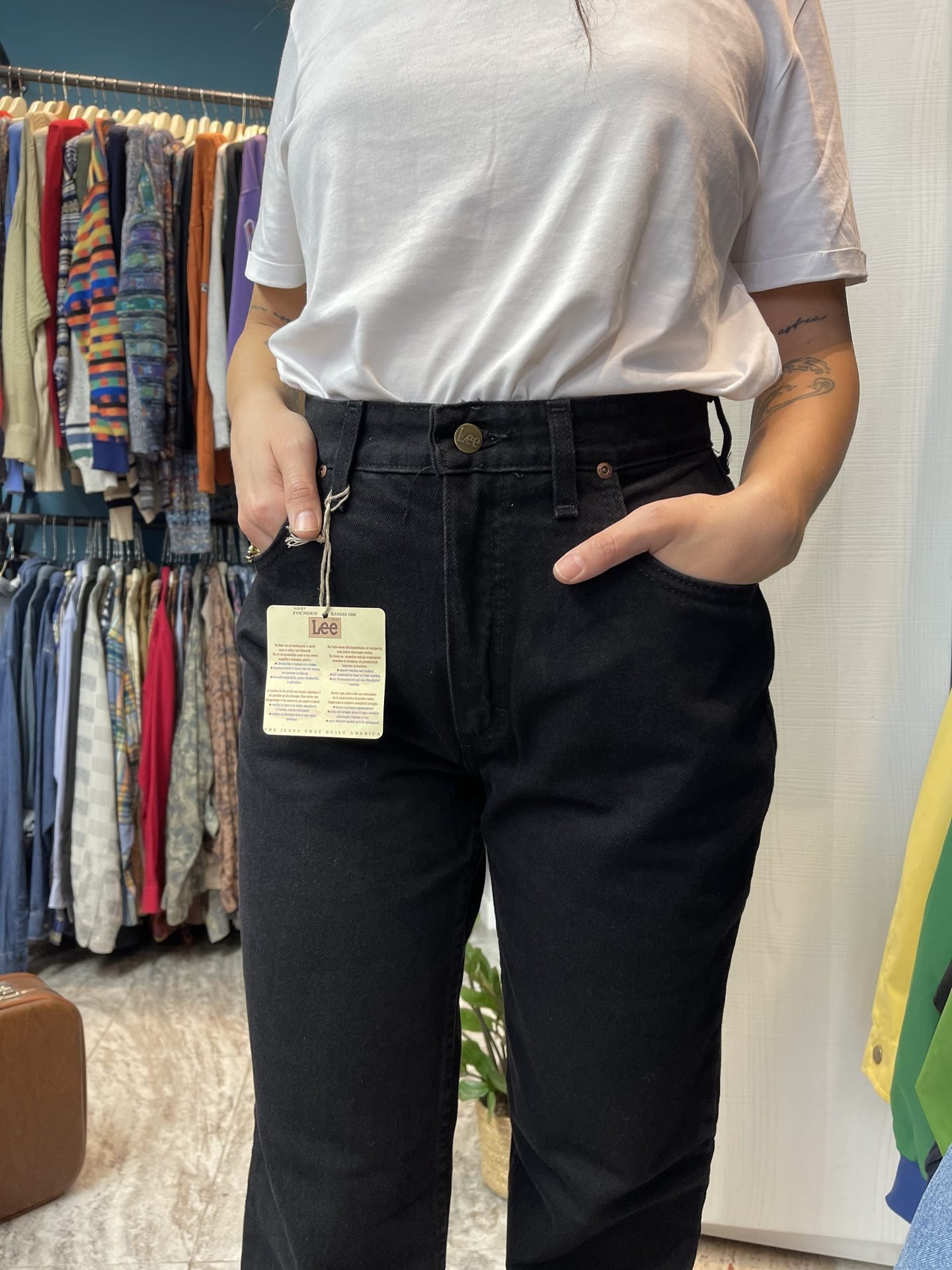 IMG_6279 Jeans nero Lee Slim fit