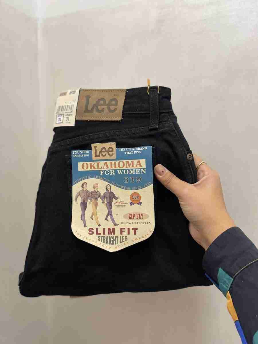 IMG_6296 Jeans nero Lee Slim fit