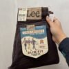 IMG_6308 Jeans Lee slim fit marrone