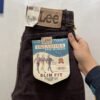 IMG_6309 Jeans Lee slim fit marrone