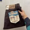 IMG_6310 Jeans Lee slim fit marrone