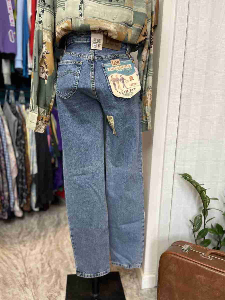 IMG_6366 Jeans Lee slim fit lavaggio chiaro