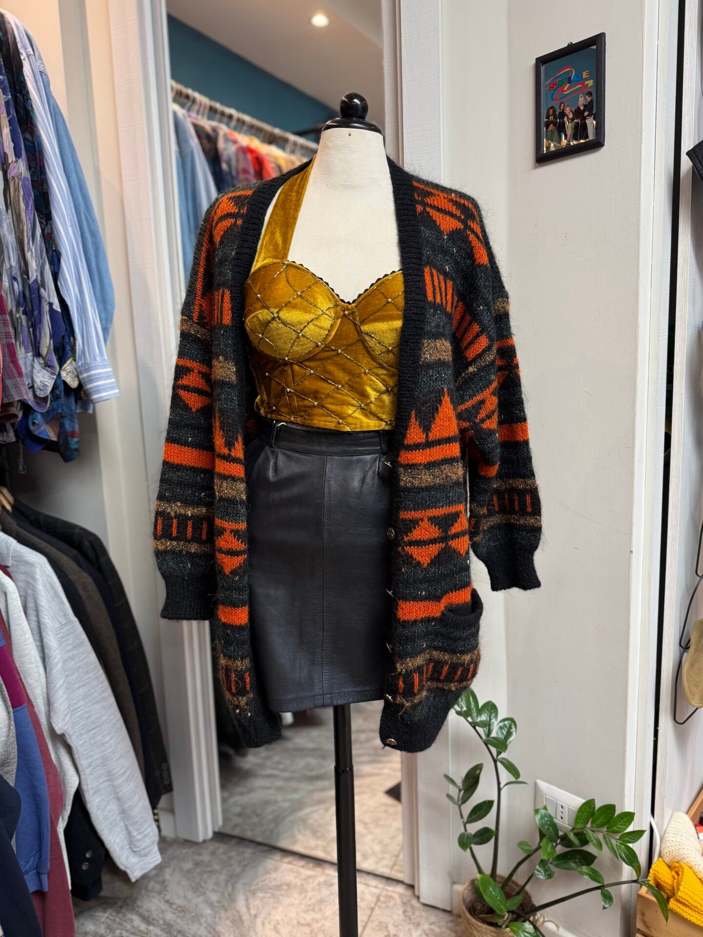 Maxi cardigan fantasia