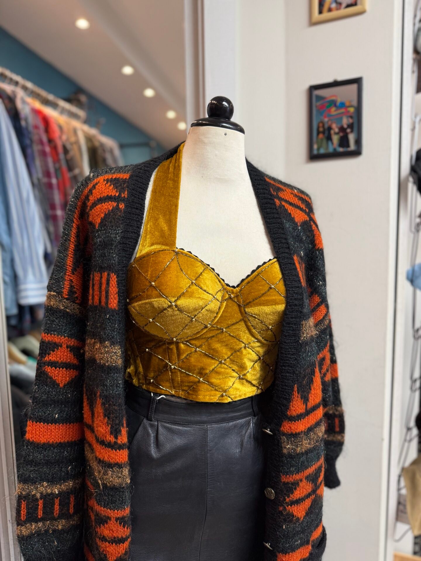 Maxi cardigan fantasia