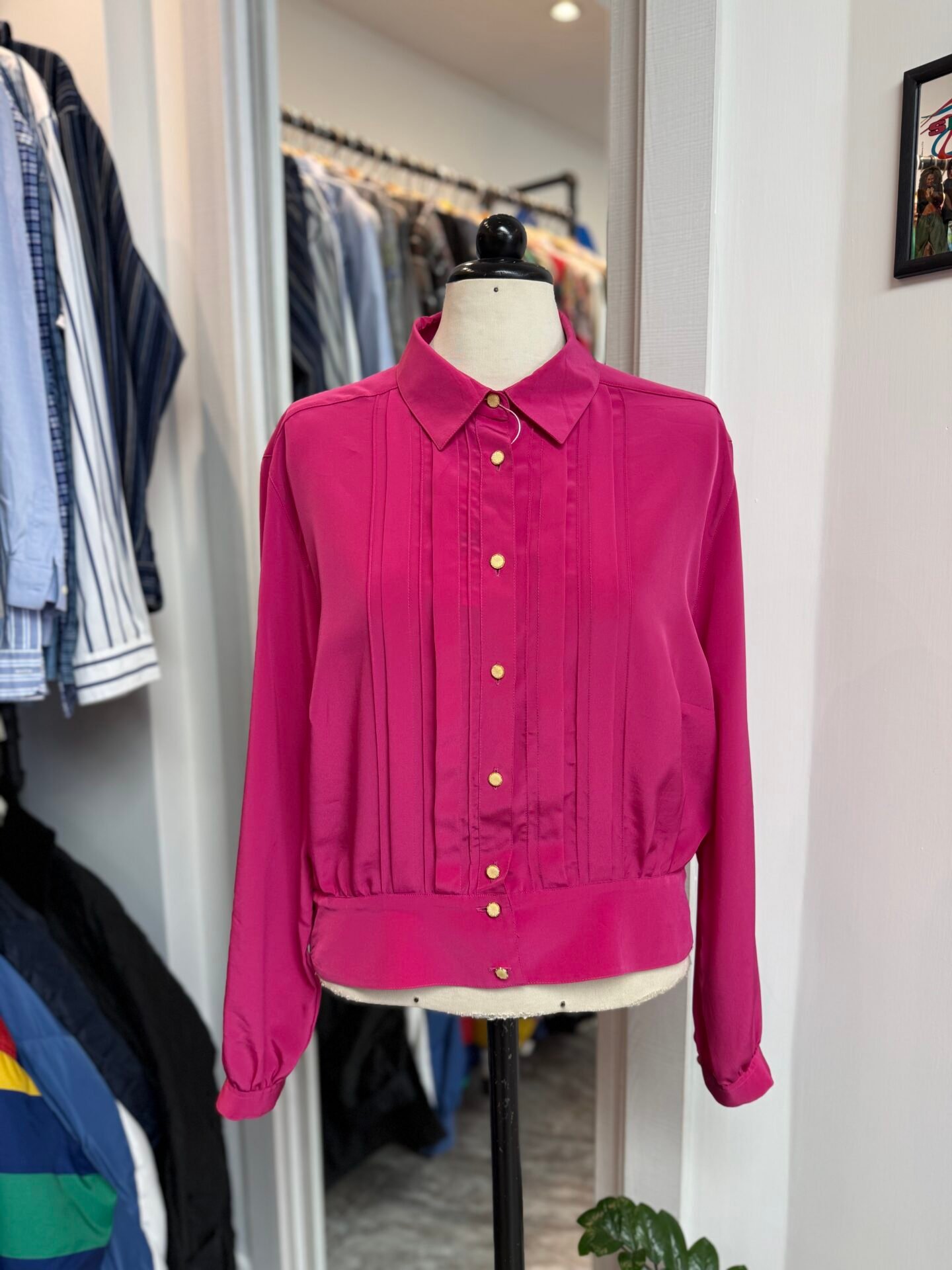 Camicia fucsia