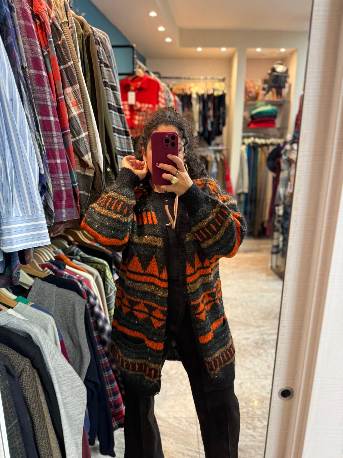 Maxi cardigan fantasia