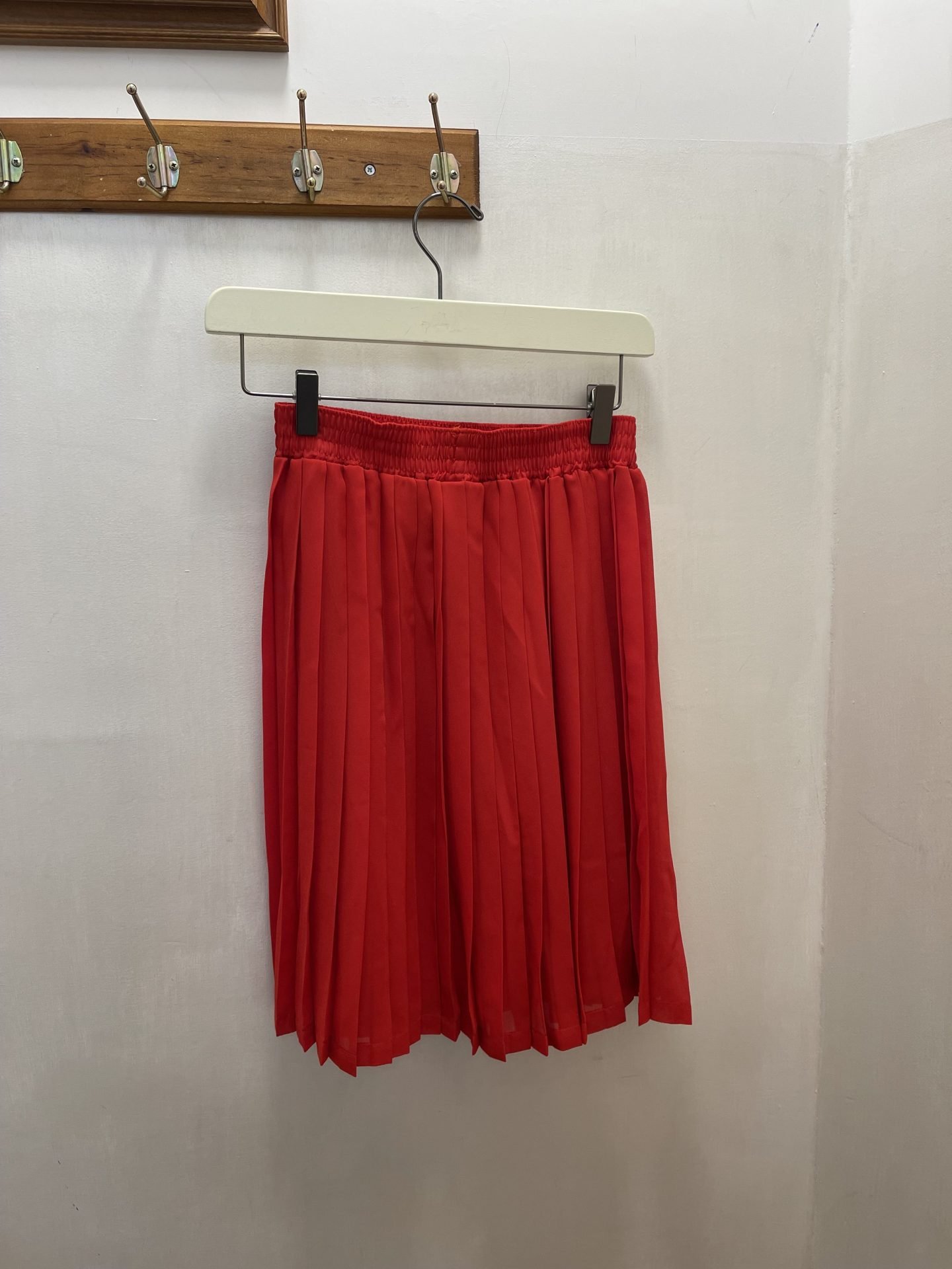 IMG_6549 Gonnellina rossa plissettata