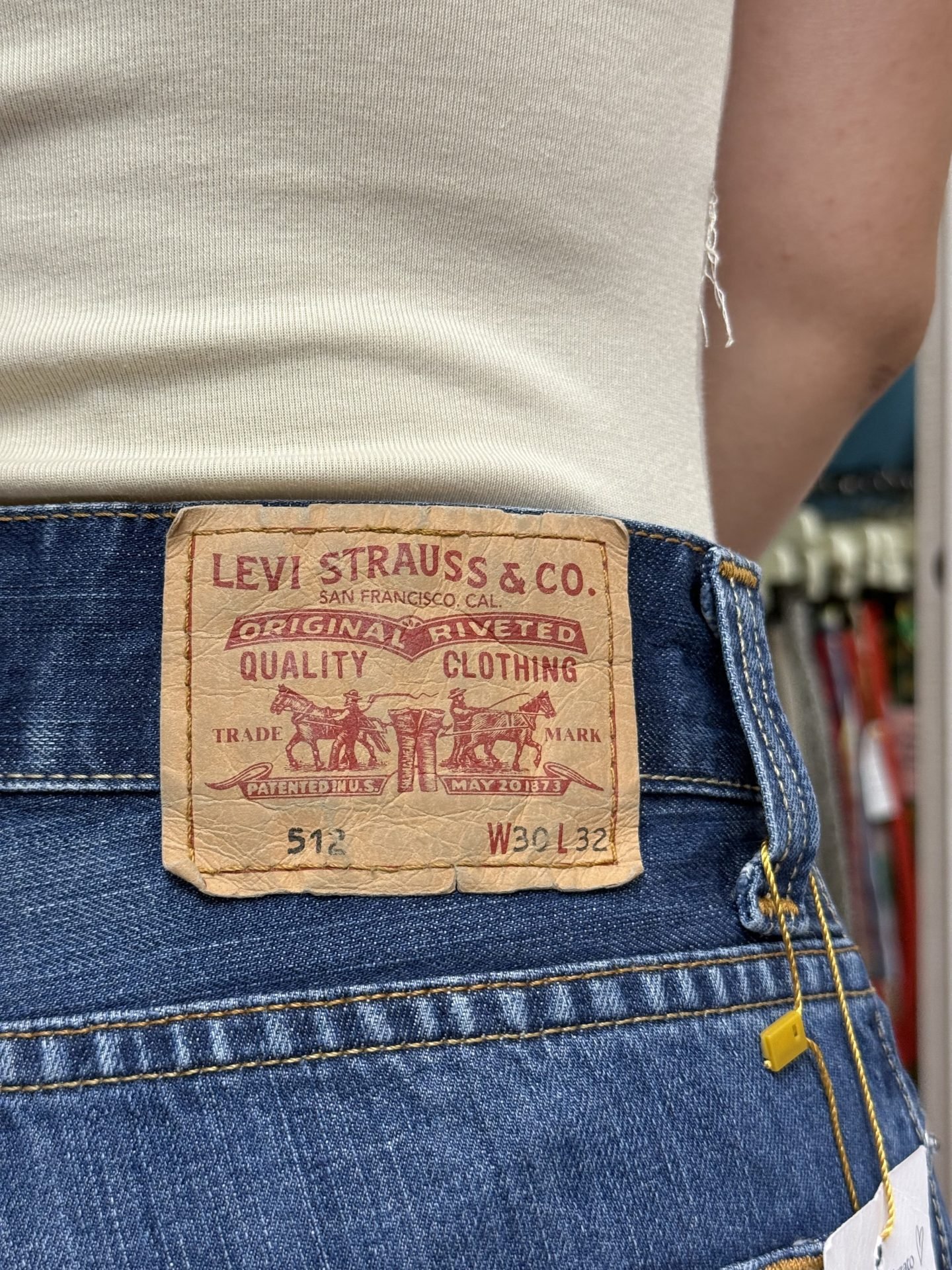 IMG_6694 Pantaloncino Levis 512 tg.S/M